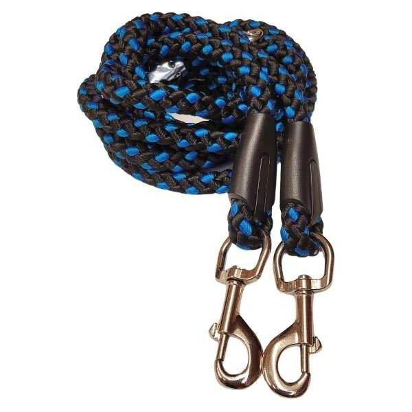 Guinzaglio Per Cani Commutabile Palkar 250 Cm X 8 Mm Nero-Blu-image