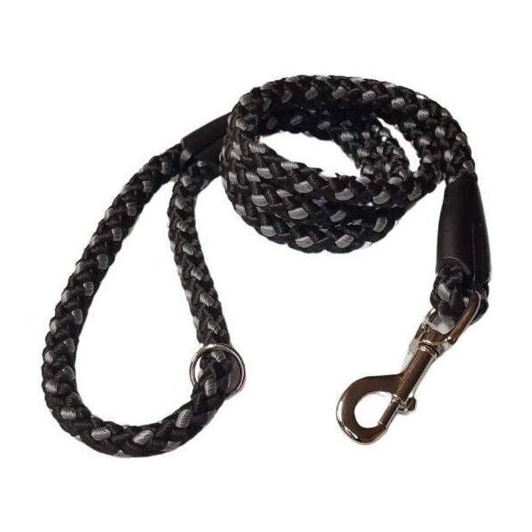 Guinzaglio Per Cani Palkar 150 Cm X 10 Mm Nero-Grigio-image