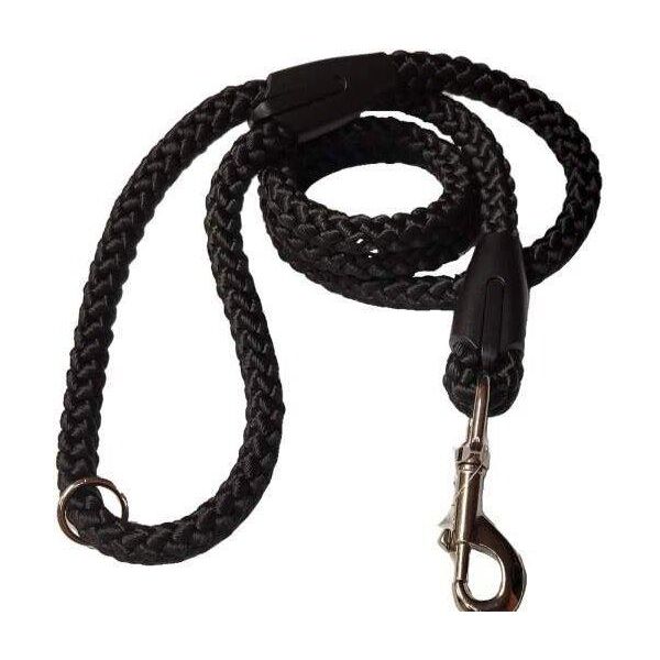 Guinzaglio Per Cani Palkar 150 Cm X 8 Mm Nero-image