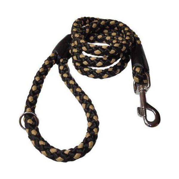 Guinzaglio Per Cani Palkar 150 Cm X 10 Mm Nero-Beige-image