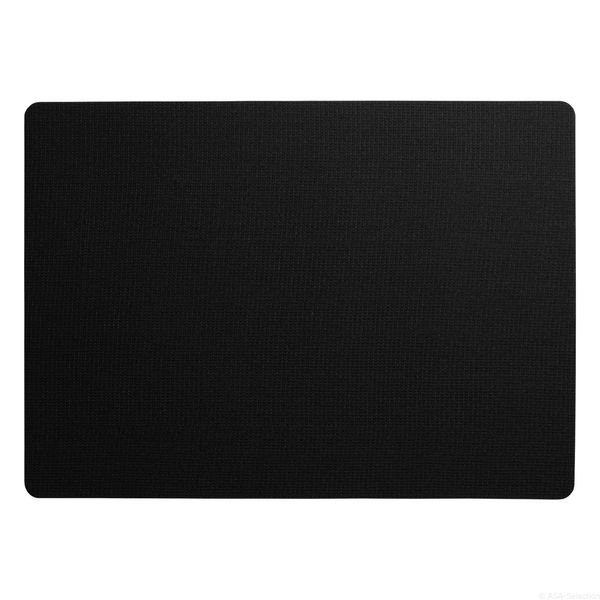 Asa Selection Sisal Optic Tischset Kuro, Platzmatte, Platzdeckchen, Untersetzer, Pvc, Schwarz Matt, 78607420-image