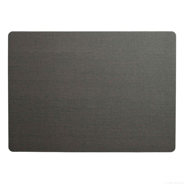 Asa Selection Sisal Optic Tischset Oyster, Platzmatte, Platzdeckchen, Untersetzer, Pvc, Grau Matt, 78605420-image