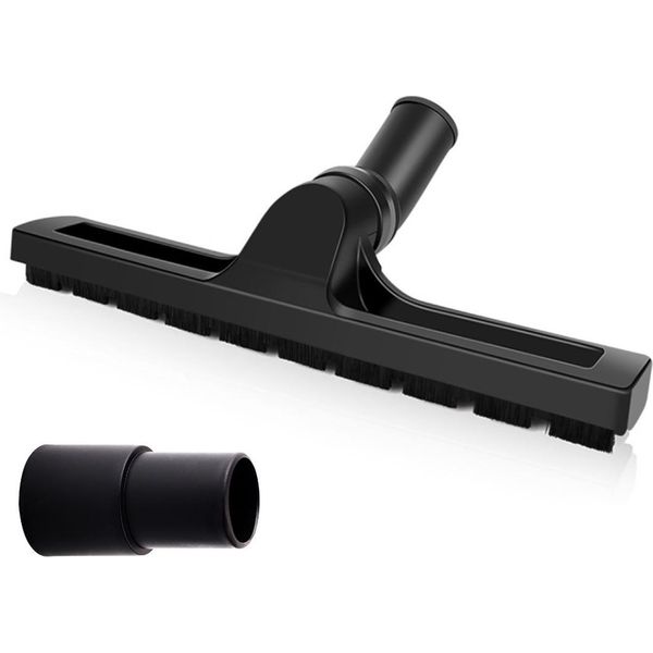 Bocchetta Per Pavimenti Hoover 32 Mm | Bocchetta Universale Hoover Con Adattatore 32/35 Mm Per Tappeti E Pavimenti Duri | Piedino Aspirapolvere Per Laminati | Bocchetta Combinata Con 2 Rulli | Alzafilo E Spazzola-image