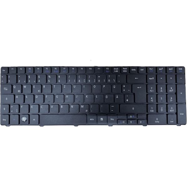 Tedesco - Tastiera Tastiera Nera Compatibile Per Acer Aspire 5338, 5340, 5342-image