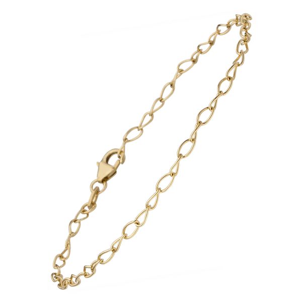 Armband Jobo "Ankerarmband", Gelb (Gelbgold 375), ArmbäNder, Damen, 19Cm, Gelbgold 375, Armband, 375 Gold 19 Cm-image