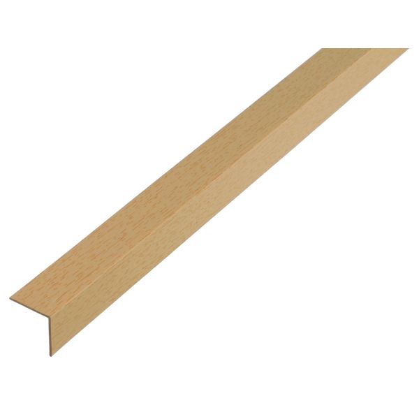 Alberts 478711 Profilo Angolare, Plastica, Decoro Faggio, 1000 X 20 X 20 Mm-image