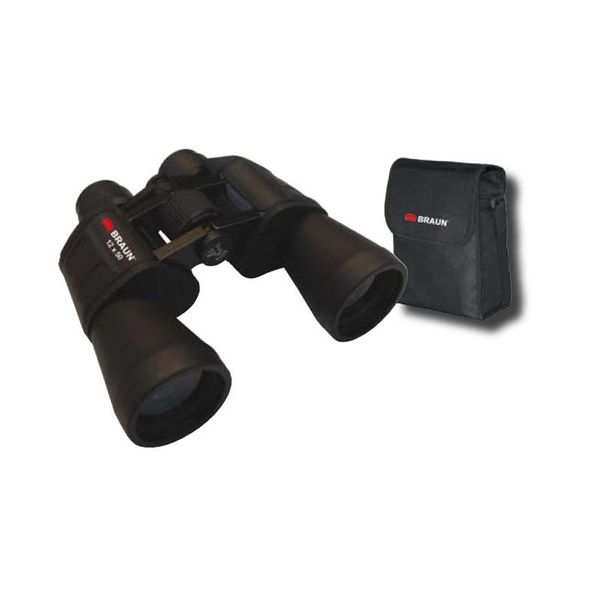 Braun Phototechnik Braun Photo Binocolo 20125 12 X Porro Nero-image