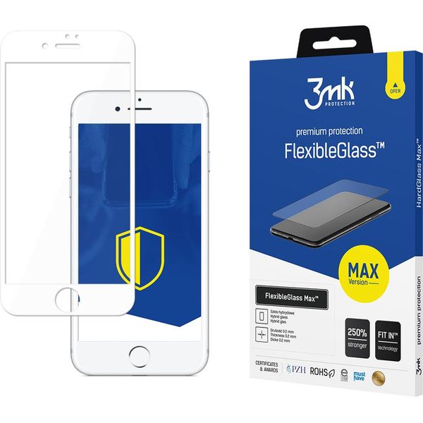 Apple Iphone 7/8 Plus - 3Mk Flexibleglass Max Bianco-image