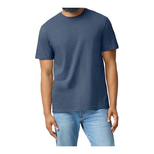 Gildan 67000 | Softstyle® Cvc Maglietta Per Adulti Da S A 4XL - Colore: Navy Mist - Taglia: L-image