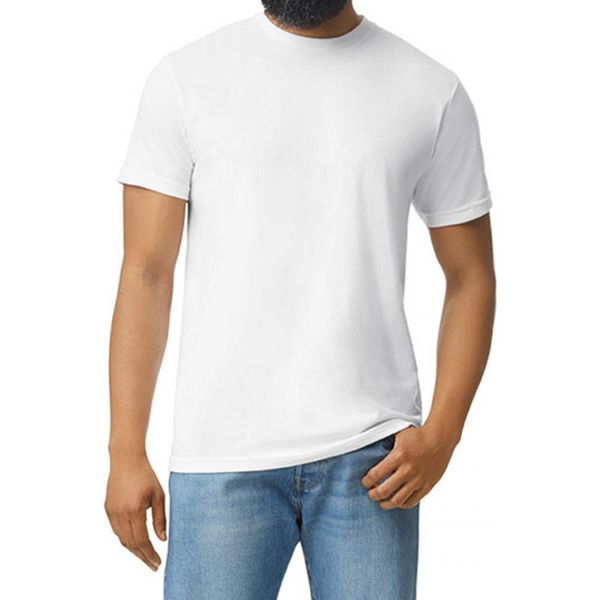 Gildan 67000 | Softstyle® Cvc Maglietta Per Adulti Da S A 4XL - Colore: Bianco - Taglia: Xxl-image