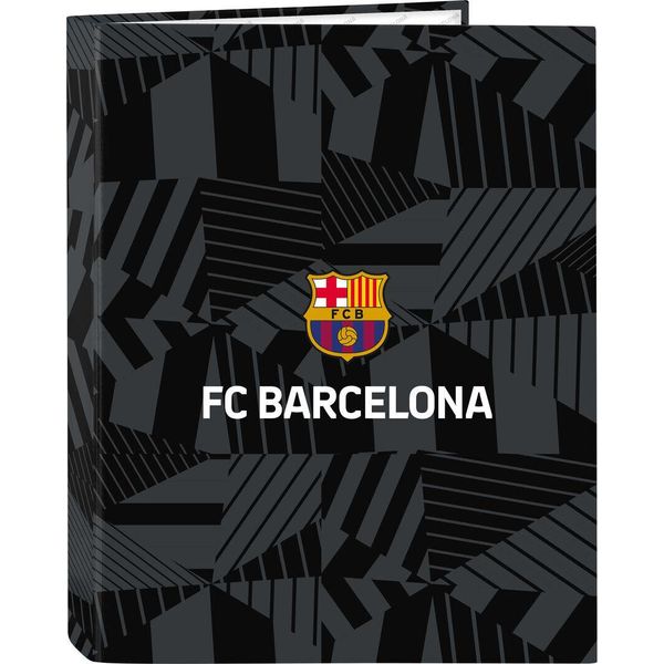 Raccoglitore Ad Anelli F.C. Barcelona Nero Nero A4 26,5 X 33 X 4 Cm-image