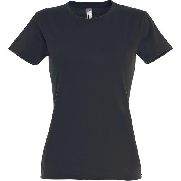 Sols - Maglietta "Imperial"" Da Donna A Maniche Corte PC291 (3XL) (Grigio Topo)"-image