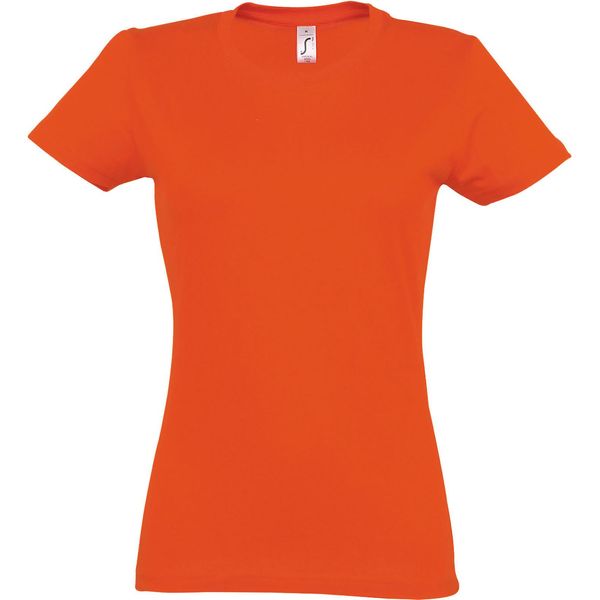 Sols - Maglietta "Imperial"" Da Donna A Maniche Corte PC291 (M) (Arancione)"-image