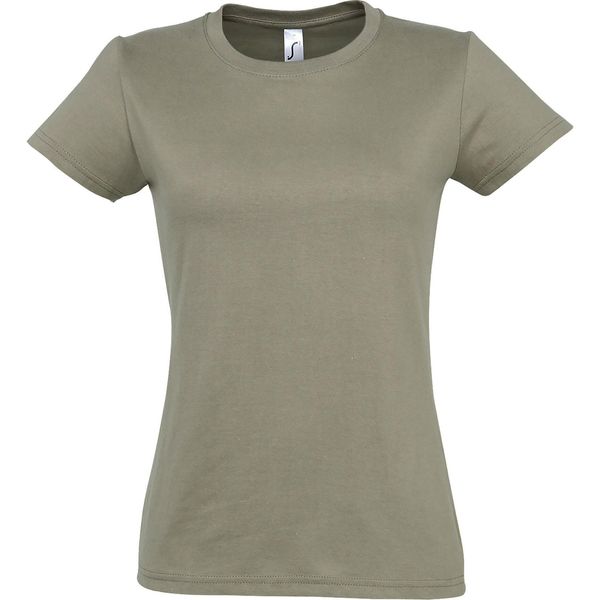 Sols - Maglietta "Imperial"" Da Donna A Maniche Corte PC291 (2XL) (Khaki)"-image