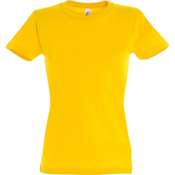 Sols - Maglietta "Imperial"" Da Donna A Maniche Corte PC291 (3XL) (Giallo Oro)"-image