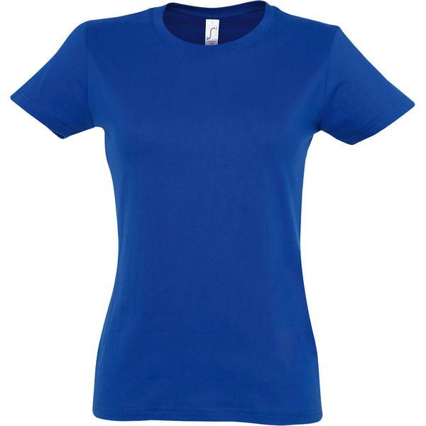 Sols - T-Shirt "Imperial"" Da Donna A Maniche Corte PC291 (M) (Blu Royal)"-image