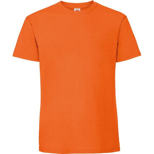 Maglietta Fruit Of The Loom Herren Premium PC3033 (3XL) (Arancione)-image