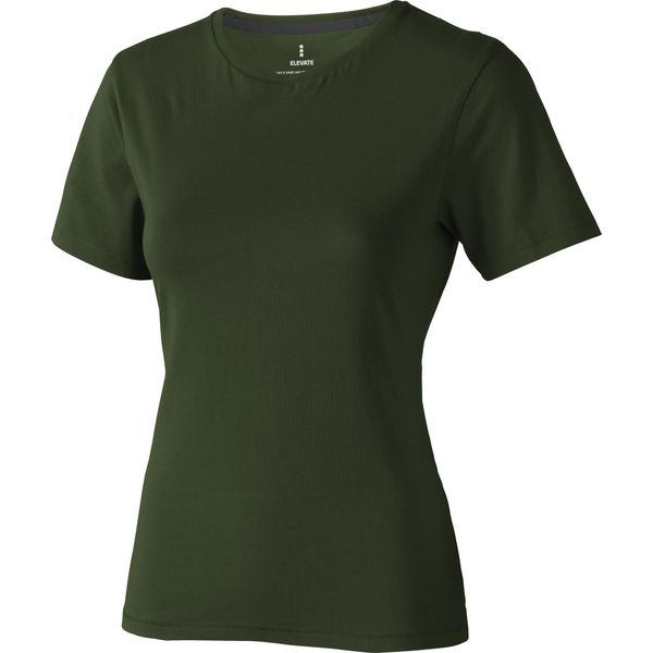 T-Shirt Elevate Da Donna Nanaimo, Manica Corta PF1808 (Xl) (Verde Militare)-image