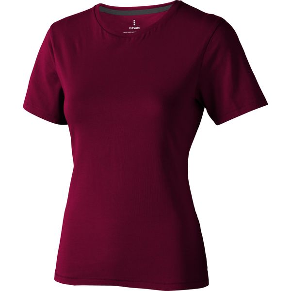 T-Shirt Elevate Nanaimo Da Donna, Manica Corta PF1808 (Xl) (Borgogna)-image
