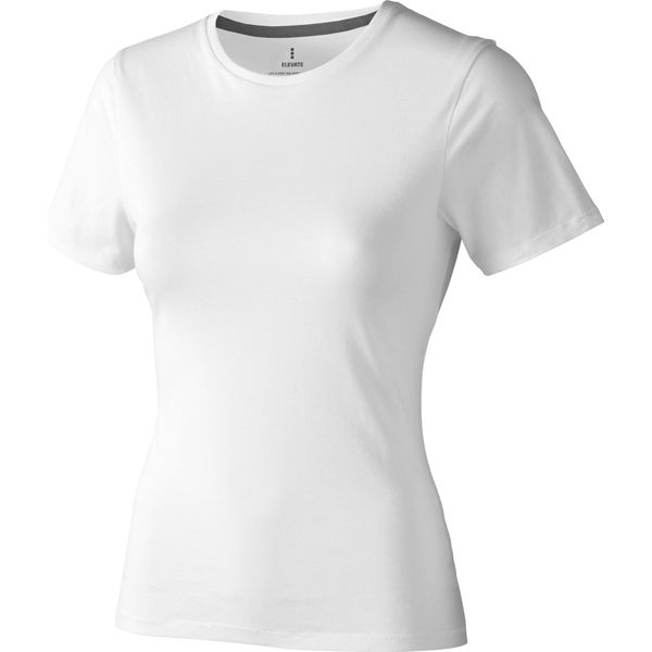 T-Shirt Elevate Da Donna Nanaimo, Manica Corta PF1808 (L) (Bianco)-image