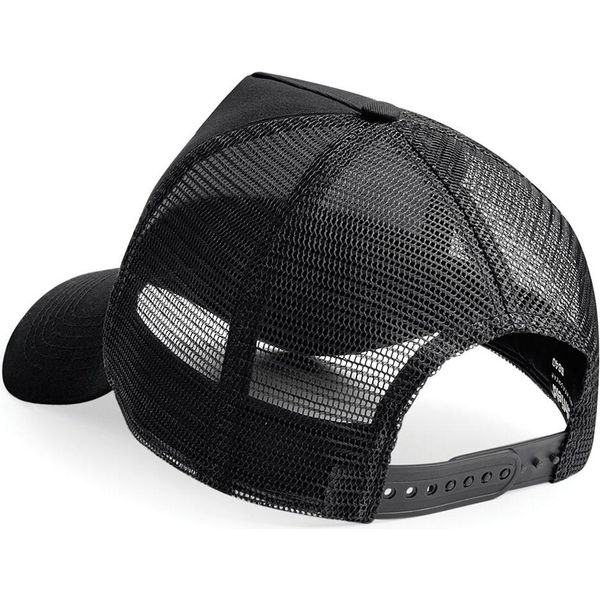 Cappello Da Baseball Beechfield Trucker A Rete Da Uomo RW260 (Taglia Unica) (Nero)-image