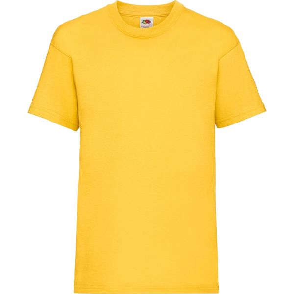 Maglietta Fruit Of The Loom Per Bambini, Manica Corta BC329 (3-4 Anni (104)) (Girasole)-image