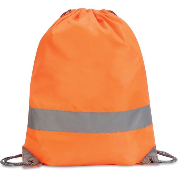 Borsa Da Palestra Shugon Stafford Tinta Unita - 13 Litri (2 Pezzi/Confezione) BC4325 (Taglia Unica) (Arancione Fluorescente)-image