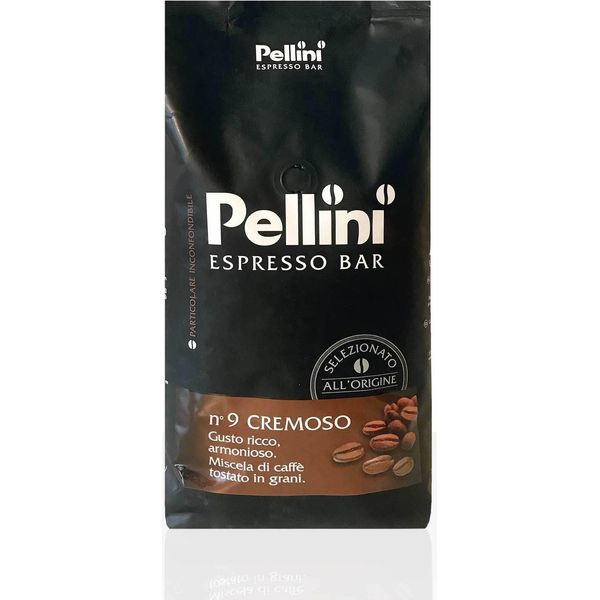 Pellini Espresso Bar N° 9 Cremoso 1Kg Di Caffè In Grani-image
