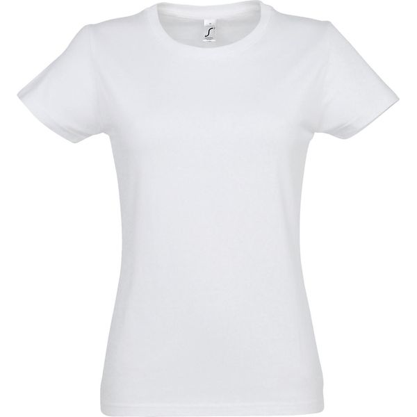 Sols - Maglietta "Imperial"" Da Donna A Maniche Corte PC291 (S) (Bianco)"-image