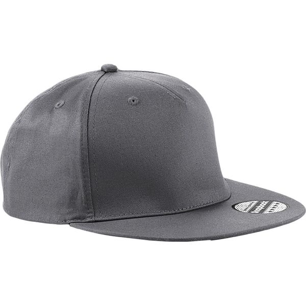 Beechfield - Cappellino Snapback Rapper BC4804 (Taglia Unica) (Grigio Antracite Scuro)-image