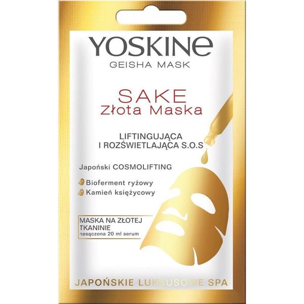 Yoskine Geisha Gold Maschera Lifting E Illuminante In Tessuto, 20Ml-image