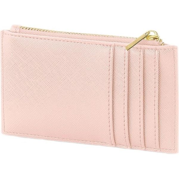 Bagbase - Portacarte "Boutique"" PC3776 (Taglia Unica) (Rosa Chiaro/Oro)"-image