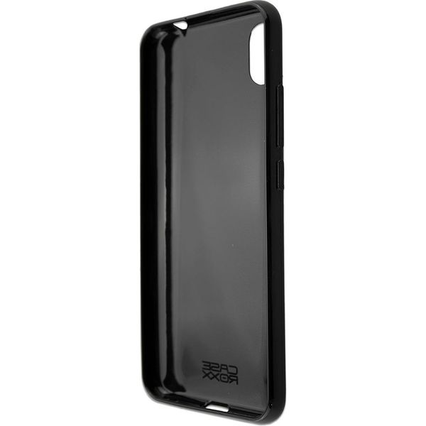 Caseroxx Cover Protettiva In Tpu Compatibile Con Gigaset GS110, Custodia In Gomma Per Cellulare Nera-image