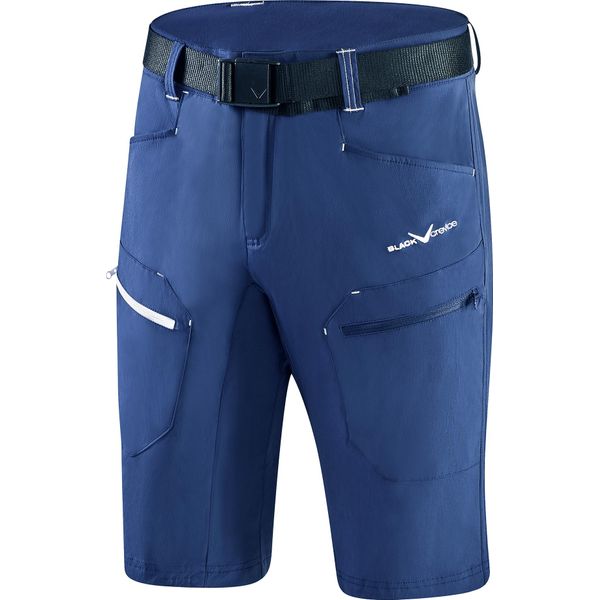 Black Crevice - Pantaloni Corti Da Uomo Per Escursioni E Trekking - Pantaloncini - Pantaloni Outdoor | Colore: Steel Blue | Taglia: 3XL-image