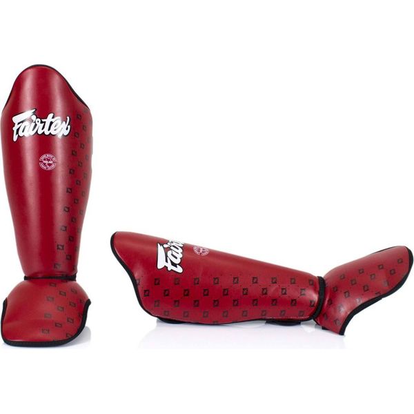 Protezione Tibia E Collo Del Piede Fairtex SP5 Super Comfort, Rosso Taglia Xl-image