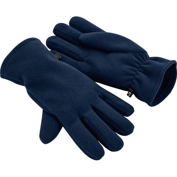 Beechfield - Guanti, Materiale Riciclato In Pile BC4968 (L - Xl) (Blu Scuro)-image