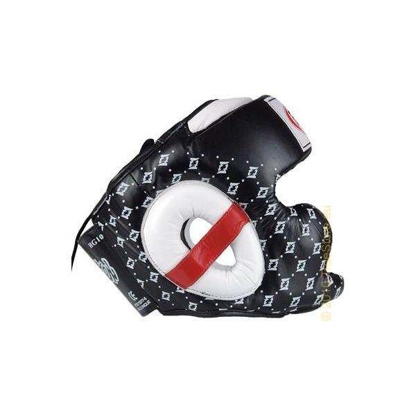 Protezione Per La Testa Fairtex Super Sparring HG10, Nero/Bianco Taglia M-image