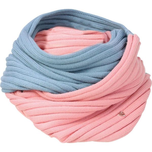 Hy - Snood Da Donna "Synergy Luxury"" BZ4304 (Taglia Unica) (Blu Acqua/Rosso)"-image