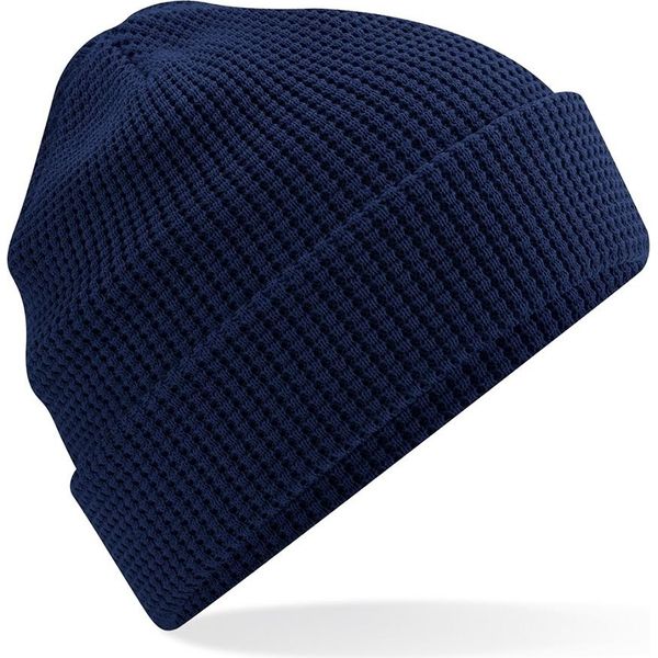 Beechfield - Berretto Con Polsini PC4626 (Taglia Unica) (Blu Marino)-image