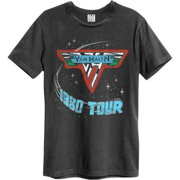 Amplified - Maglietta "1988 Tour"" Per Uomo/Donna Unisex GD821 (Xs) (Charcoal)"-image