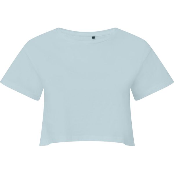 Tridri - Top Corto Da Donna RW8383 (Xxs) (Blu)-image