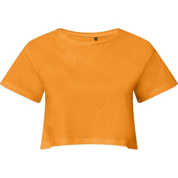 Tridri - Top Corto Da Donna RW8383 (Xs) (Arancione)-image