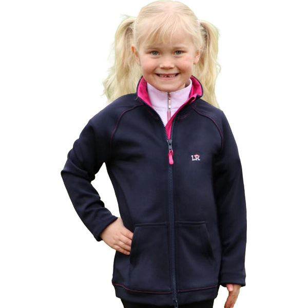 Little Rider - Giacca Softshell "Sue"" Per Bambini BZ4251 (128) (Blu Navy/Rosa)"-image