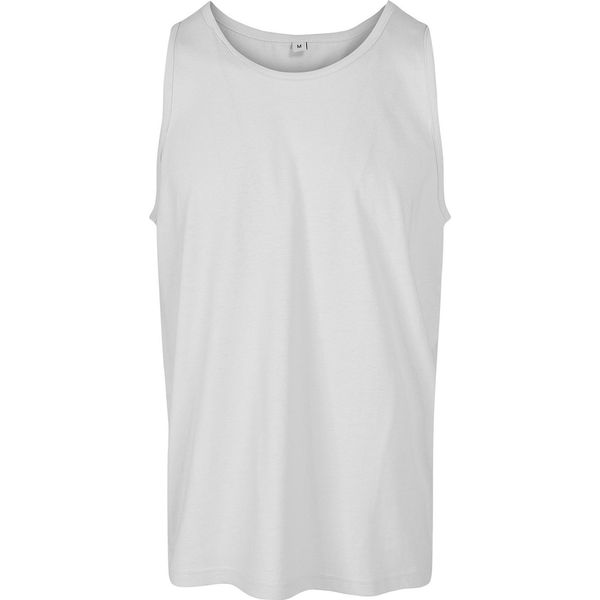 Costruisci Il Tuo Marchio - Top Senza Maniche "Basic"" Da Uomo RW8527 (5XL) (Bianco)"-image
