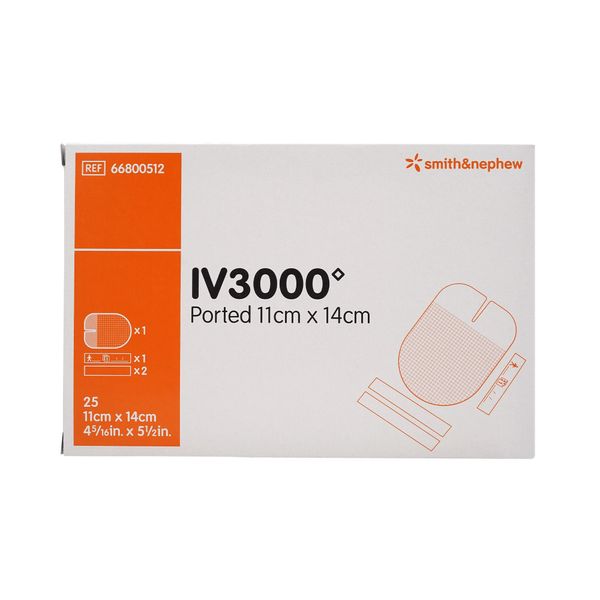 Opsite Iv 3000 9X11 Cm Fissatore A Cannula Transp. 25 Pezzi-image