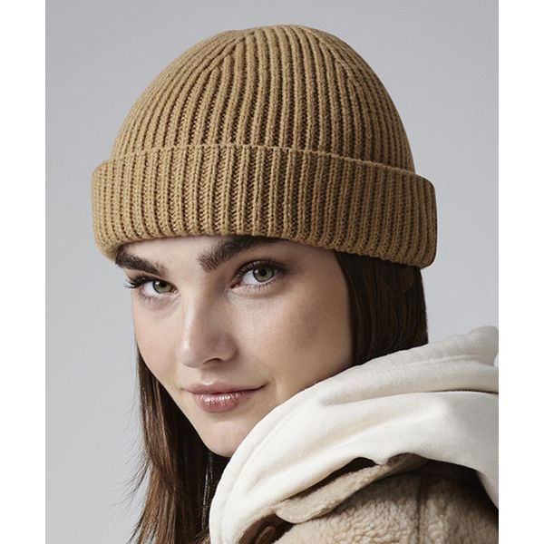 Beechfield - Berretto "Recycled Harbour"" Per Uomo/Donna Unisex PC4630 (Taglia Unica) (Beige)"-image