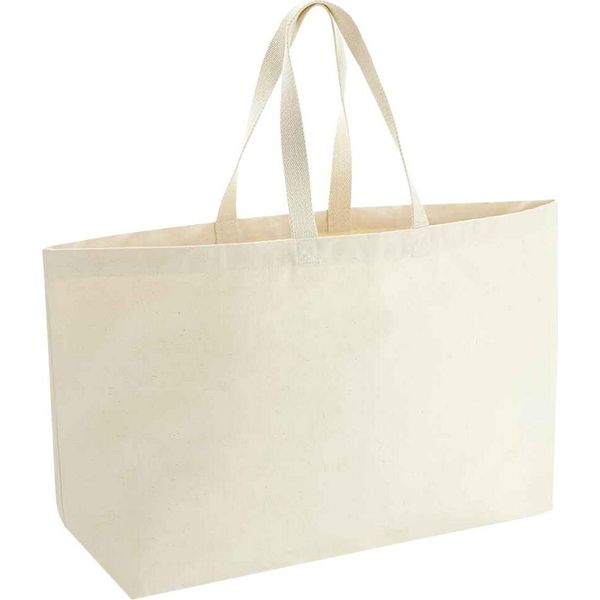 Westford Mill - Borsa In Tela PC4986 (Taglia Unica) (Naturale)-image