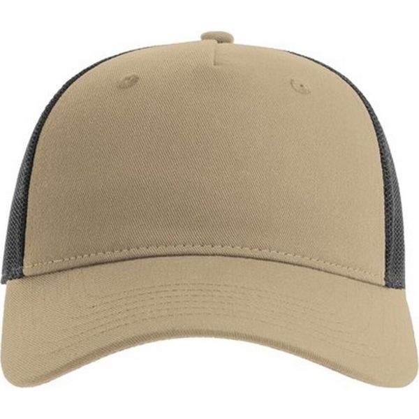 Atlantis - Cappello Trucker "Zion"" Per Uomo/Donna Unisex AB536 (Taglia Unica) (Khaki/Nero)"-image
