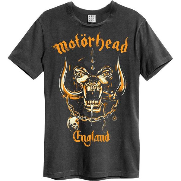 Amplified - Maglietta "Bronze England"" Per Uomo/Donna Unisex GD278 (Xs) (Antracite)"-image