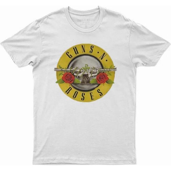Guns N Roses - Maglietta "Classic Logo"" Per Bambini RO460 (140) (Bianco)"-image